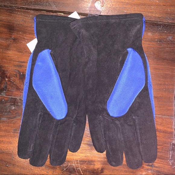 Nylon Lined Leather Gloves - Picture 4 of 4